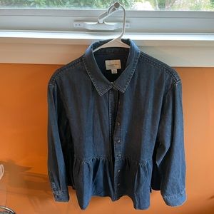 American Eagle denim top